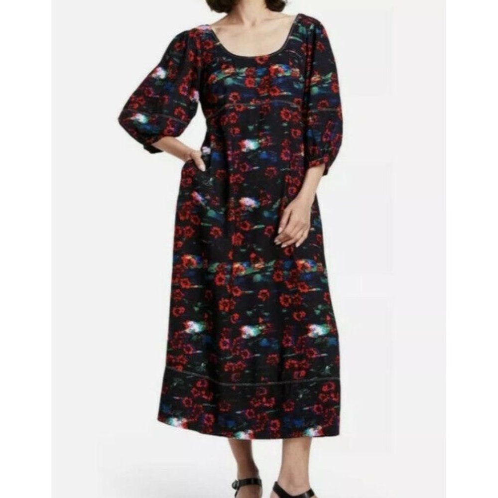 Rachel Comey x Target Kodak Red Floral dress size 6 New with tags!